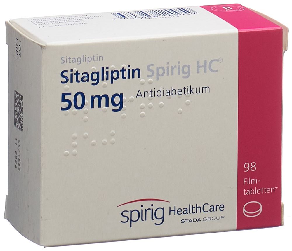 SITAGLIPTINE Spirig HC 50 mg, Hauptbild