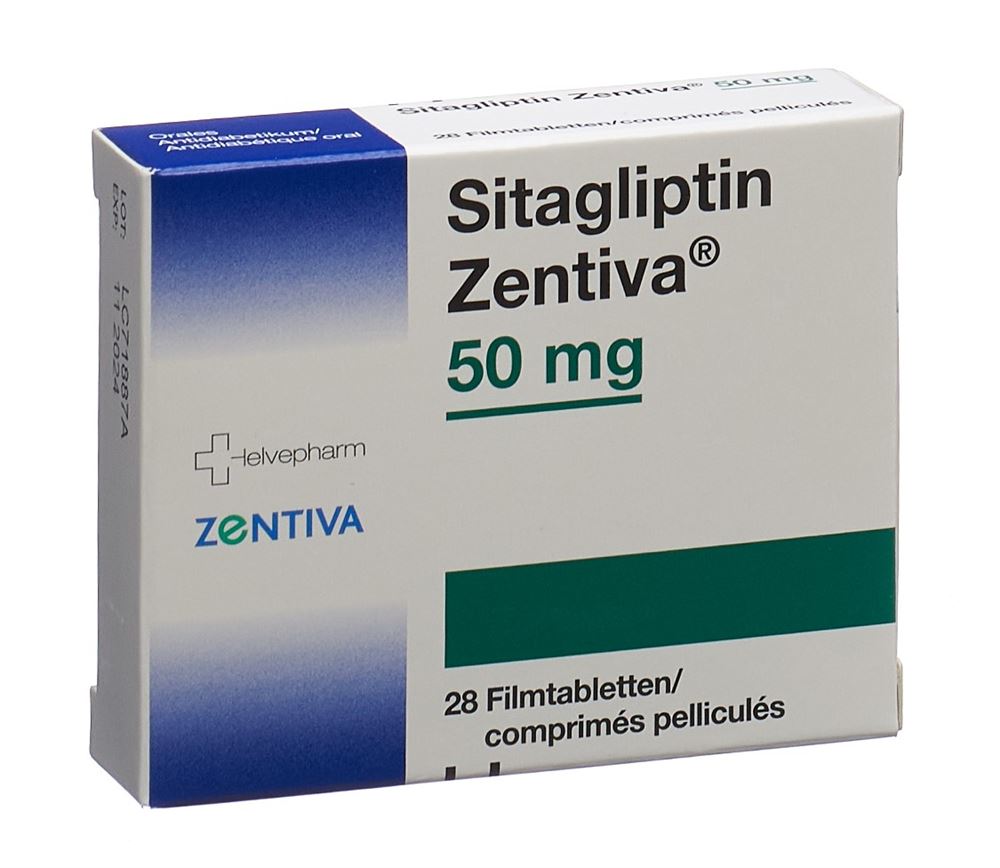 SITAGLIPTINE Zentiva 50 mg, image principale