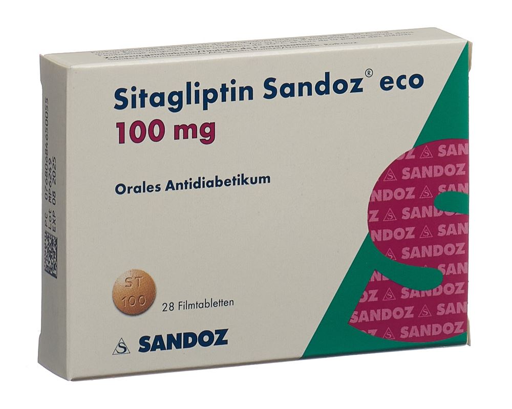SITAGLIPTINE eco 100 mg, image principale