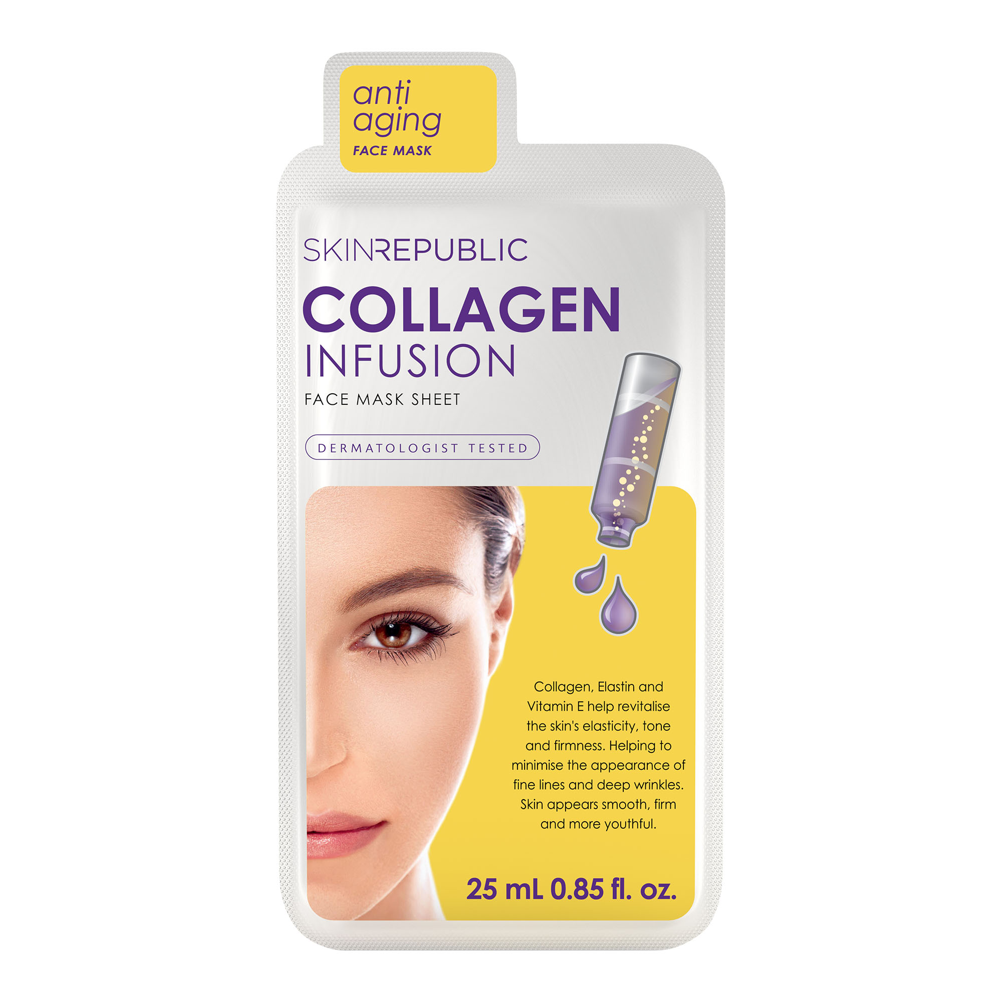 SKIN REPUBLIC Collagen Infusion Face Mask, Hauptbild