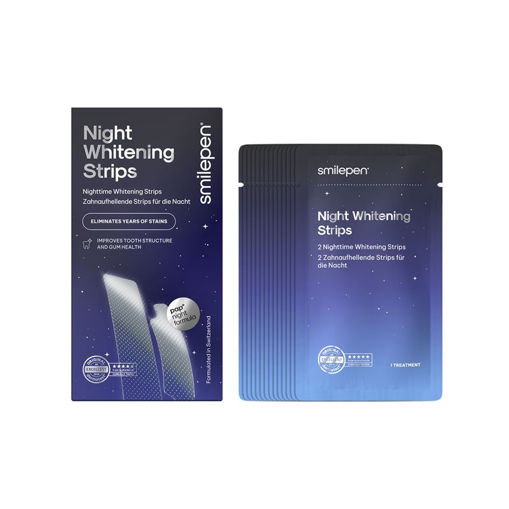 SmilePen Night Whitening Strips, image principale