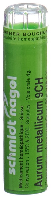 SCHMIDT-NAGEL aurum metallicum 9 CH, image principale