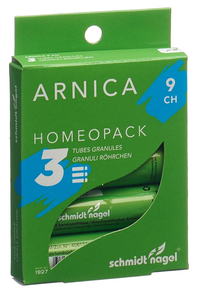 SCHMIDT-NAGEL Homeopack Arnica 9 CH