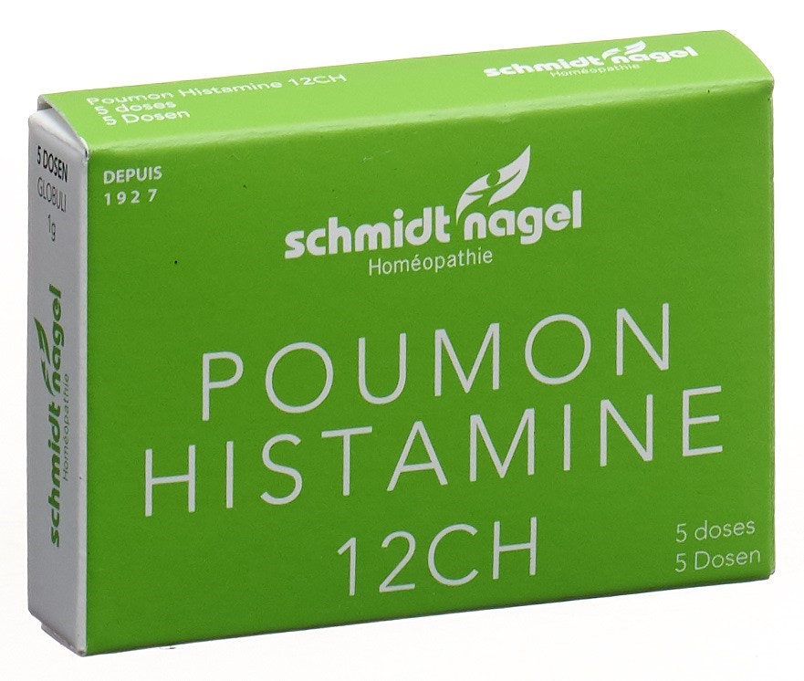 SCHMIDT-NAGEL Poumon histamine 12 CH, Hauptbild