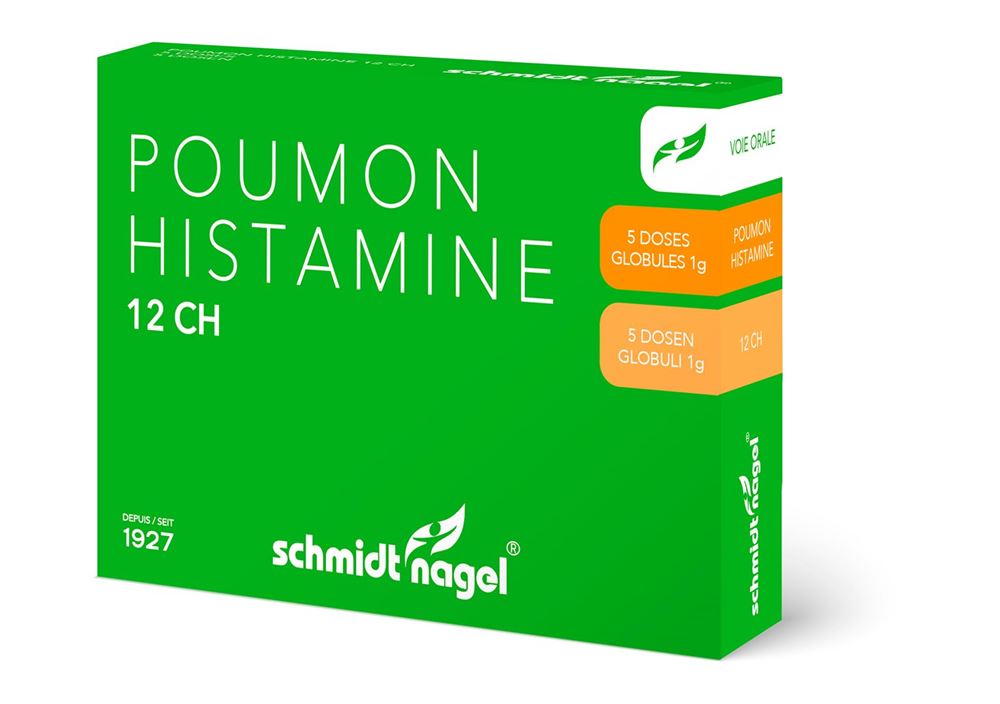 SCHMIDT-NAGEL Poumon histamine 12 CH, Hauptbild