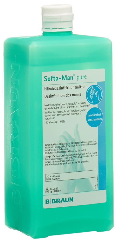 SOFTA-MAN Händedesinfektion