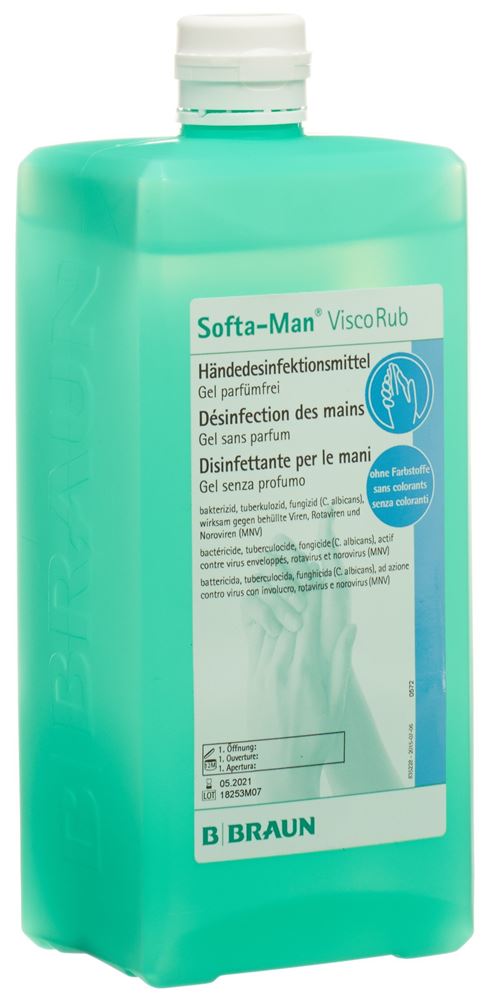 SOFTA-MAN désinfection des mains, image principale