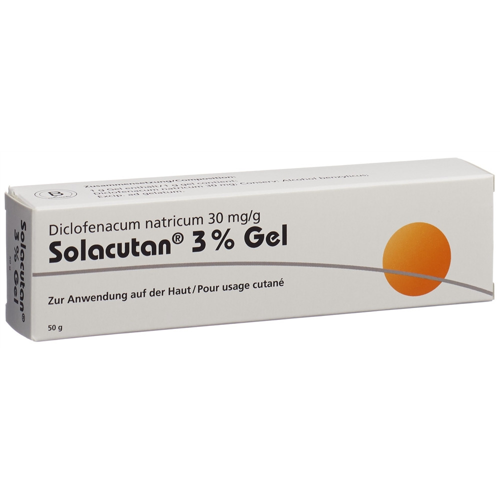 SOLACUTAN gel 3 % tb 50 g, image principale