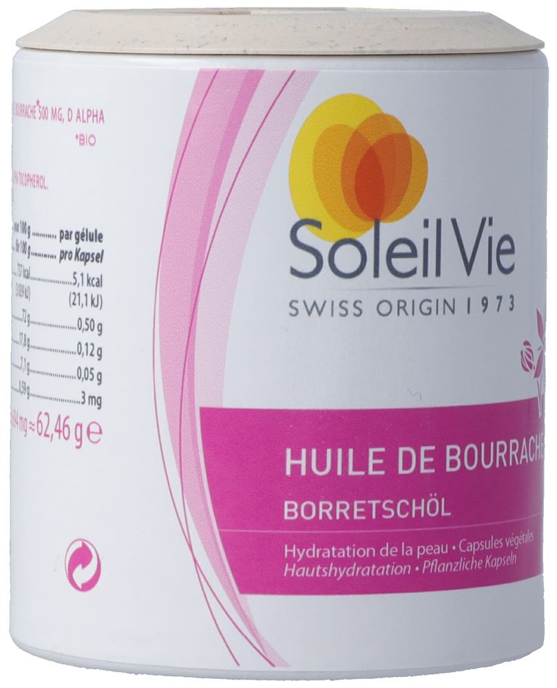 SOLEIL VIE Borretschöl 694 mg, Hauptbild