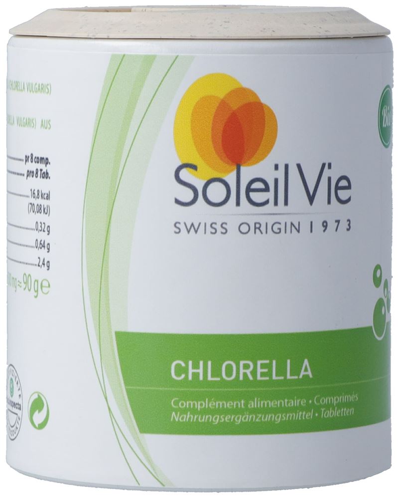 SOLEIL VIE chlorella 500 mg