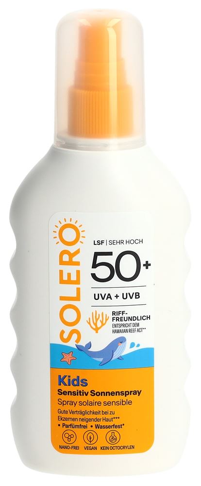 SOLERO enfants spray solaire sensible