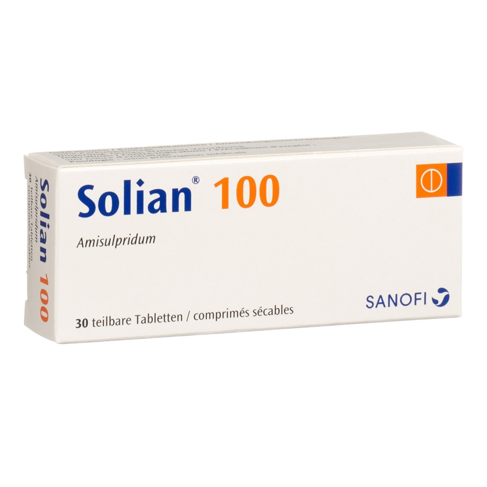 SOLIAN cpr 100 mg sécables blist 30 pce, image principale