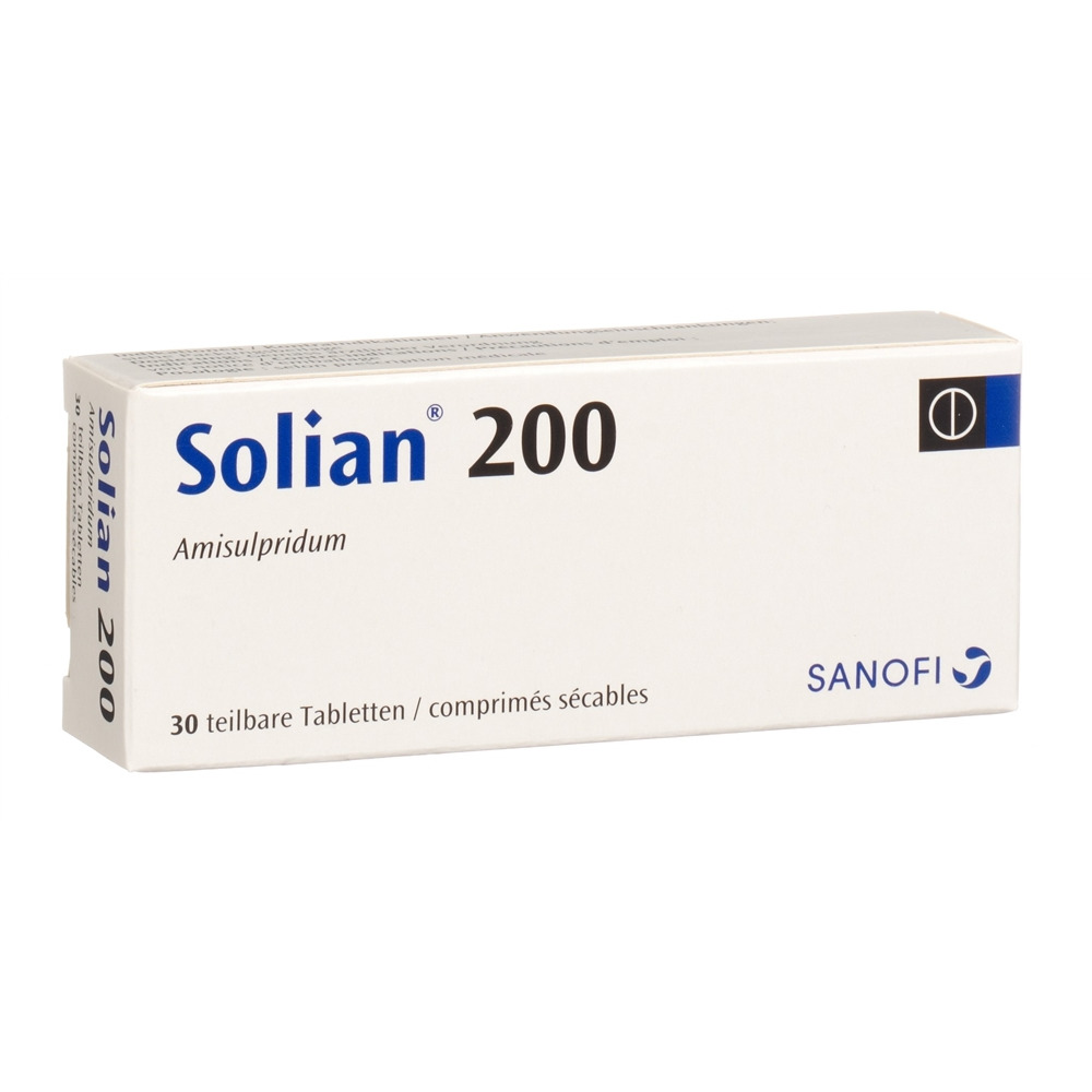 SOLIAN cpr 200 mg sécables blist 30 pce, image principale