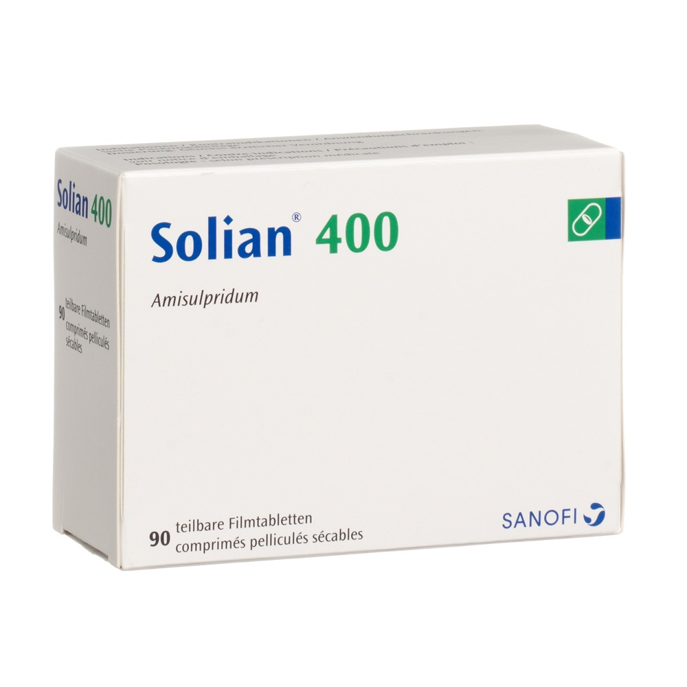 SOLIAN cpr pell 400 mg sécables blist 90 pce, image principale