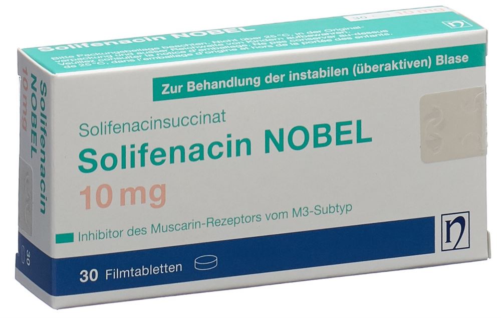 SOLIFENACINE NOBEL 10 mg, image principale