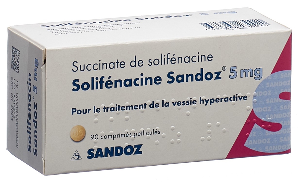 SOLIFENACINE Sandoz 5 mg, Bild 2 von 2