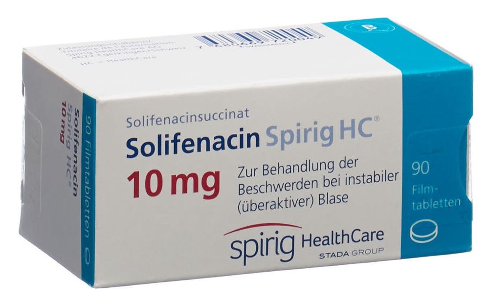 SOLIFENACINE Spirig HC 10 mg, Hauptbild