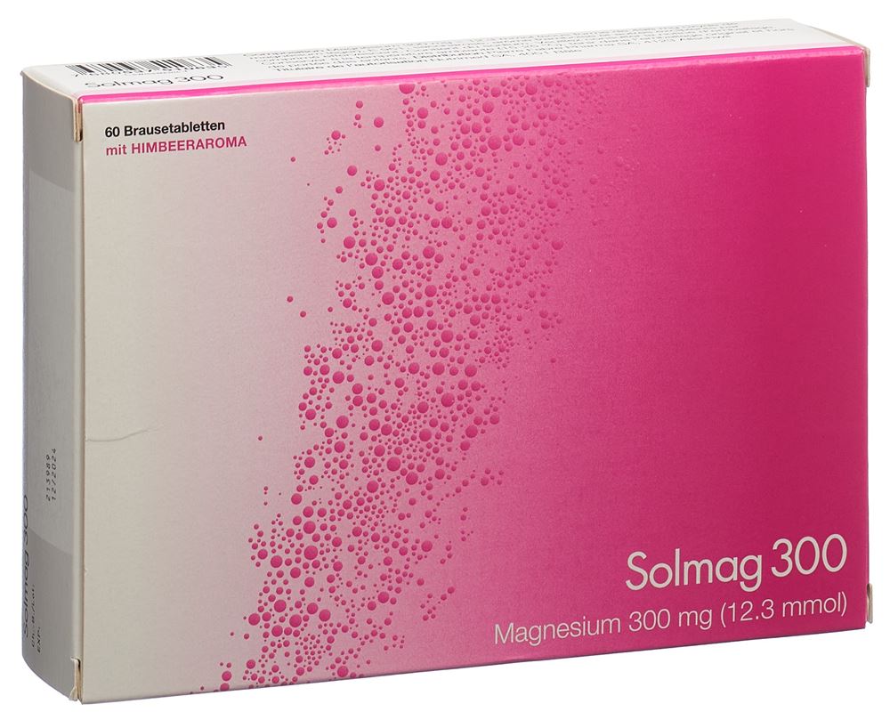 SOLMAG Brausetabl Himbeeraroma Ds 60 Stk