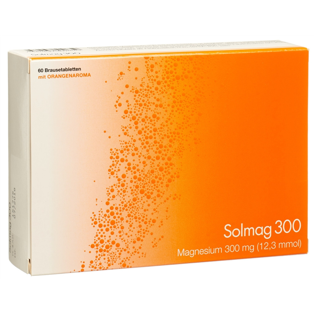 SOLMAG Brausetabl Orangenaroma Ds 60 Stk