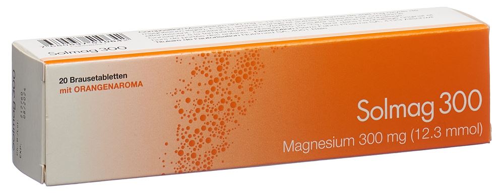 SOLMAG cpr eff arôme orange bte 20 pce, image principale