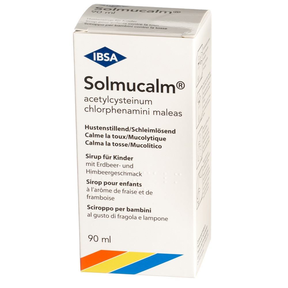 SOLMUCALM sirop enf fl 90 ml