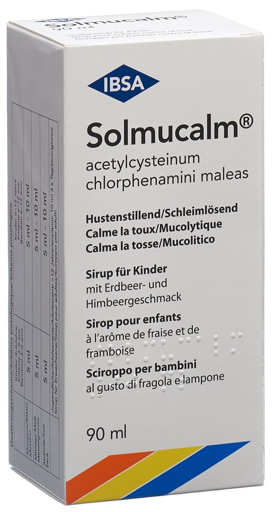 SOLMUCALM sirop enf fl 90 ml