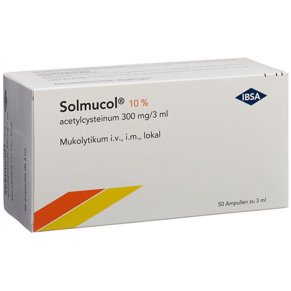 SOLMUCOL 10% 300 mg/3ml, Hauptbild