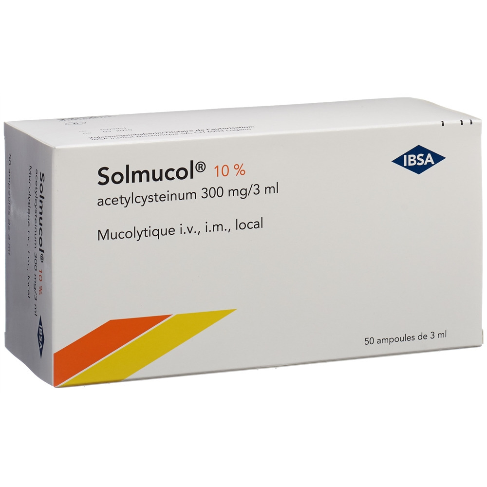 SOLMUCOL 10% 300 mg/3ml, image 2 sur 2