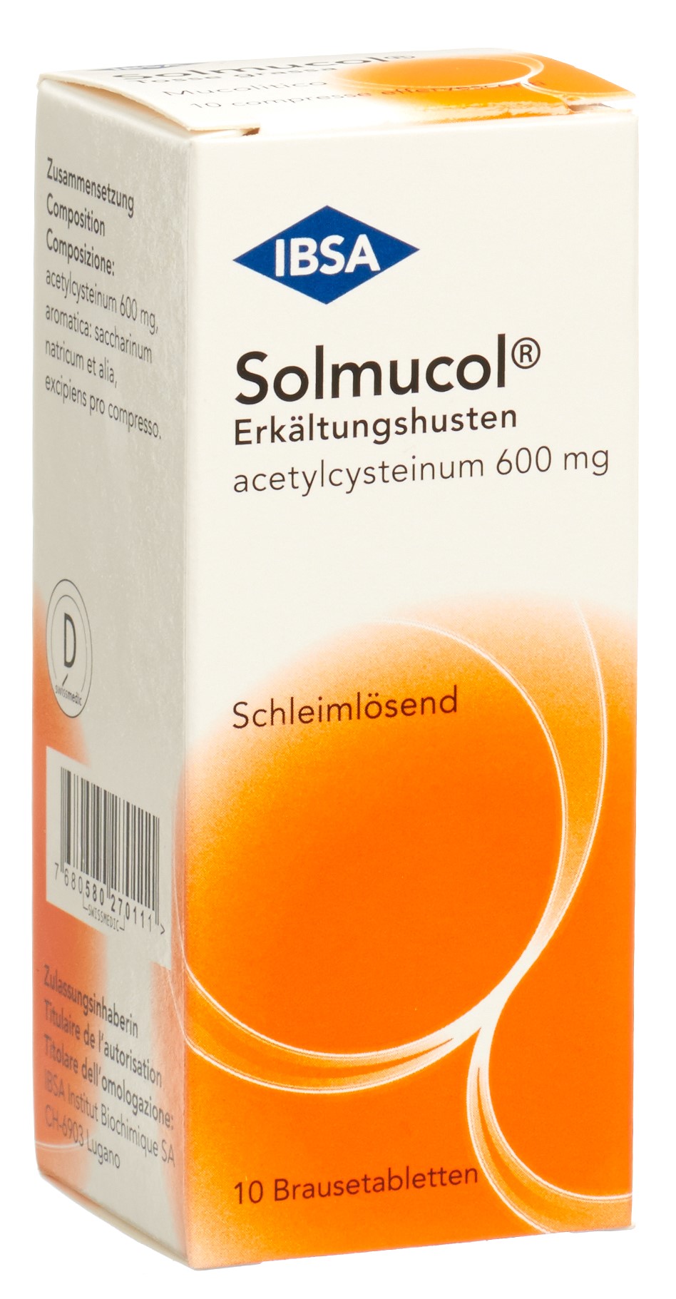 SOLMUCOL Erkältungshusten 600 mg