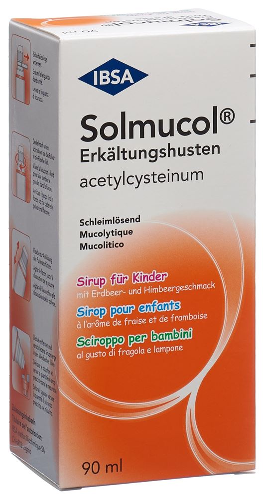 SOLMUCOL Erkältungshusten 100 mg/5ml, Hauptbild