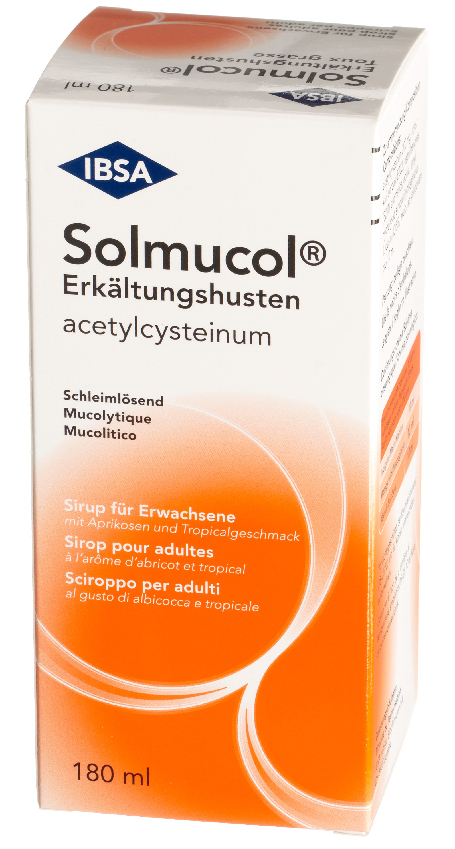 SOLMUCOL Erkältungshusten 200 mg/10ml, Hauptbild