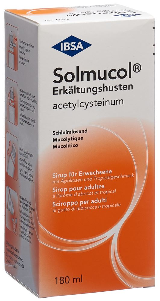 SOLMUCOL Erkältungshusten 200 mg/10ml