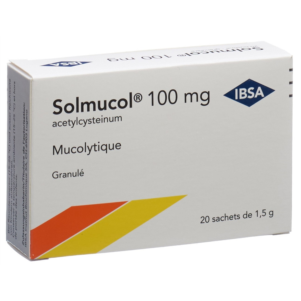 SOLMUCOL Gran 100 mg ohne Zucker Btl 1.5 g, Bild 2 von 5