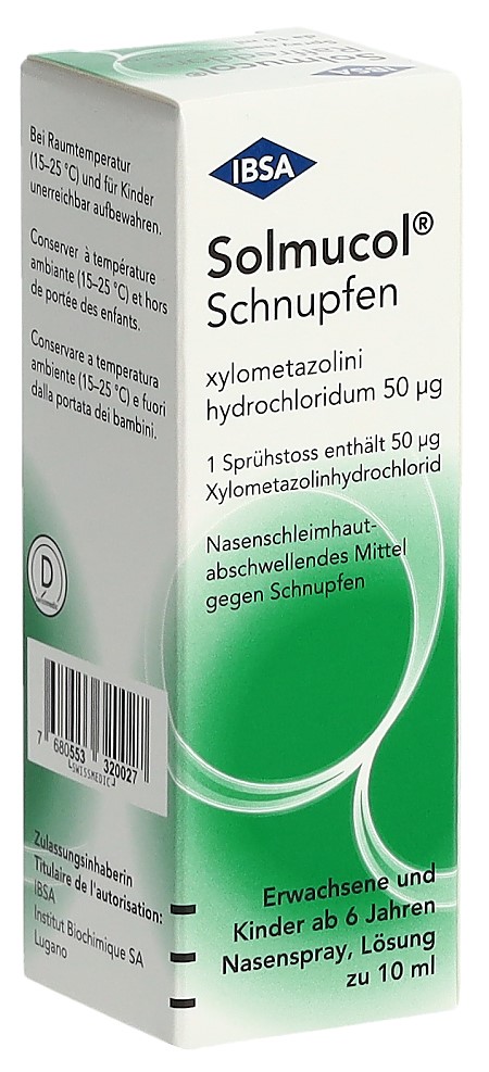 SOLMUCOL Schnupfen, Hauptbild