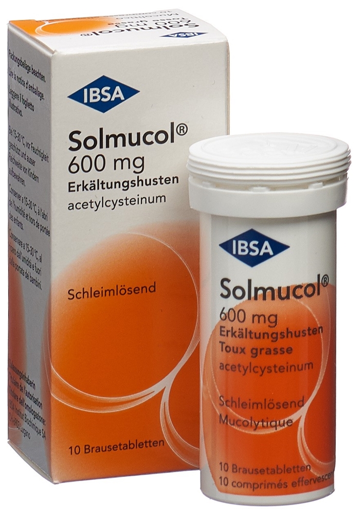 SOLMUCOL toux grasse 600 mg, image 2 sur 5