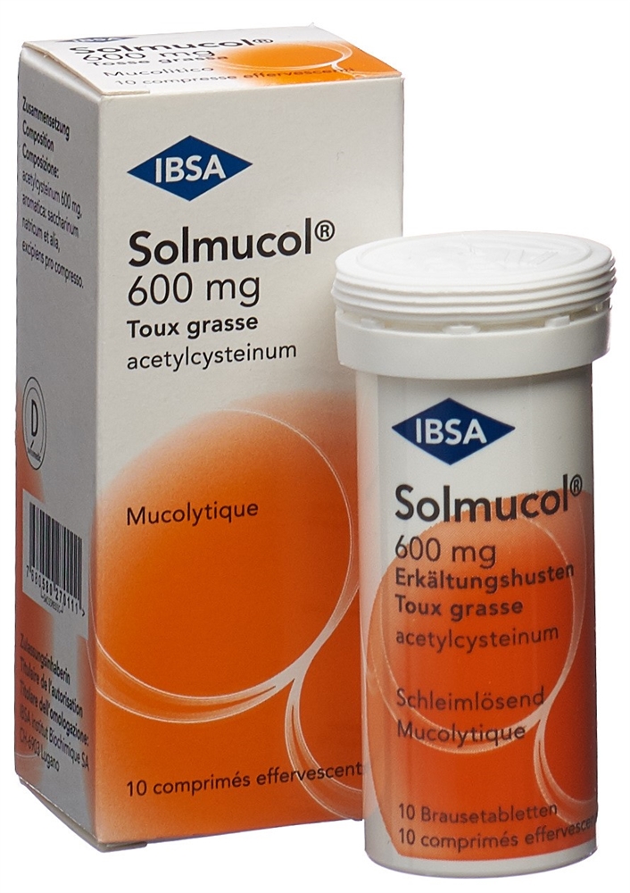 SOLMUCOL toux grasse 600 mg, image 3 sur 5