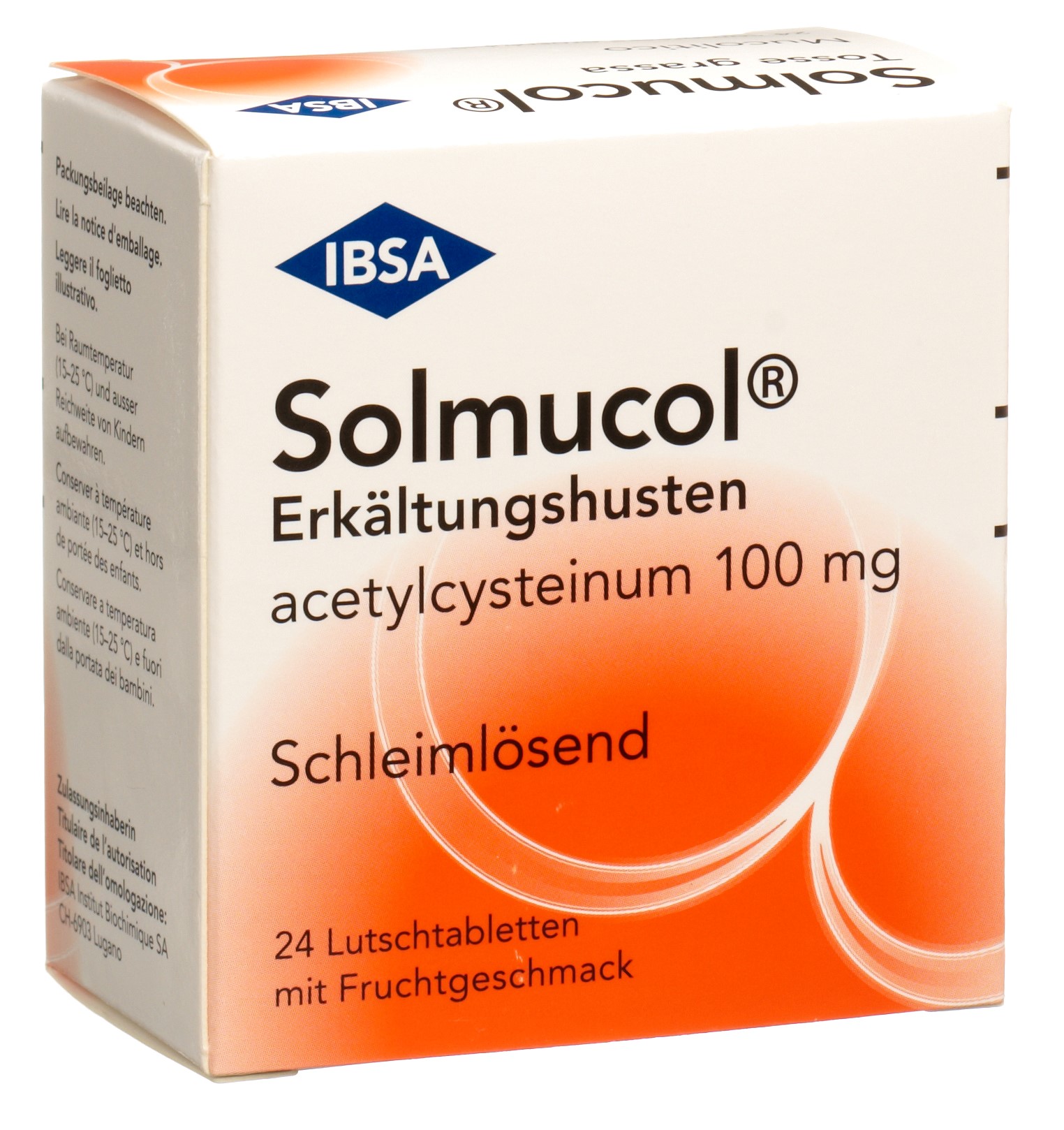 SOLMUCOL toux grasse 100 mg