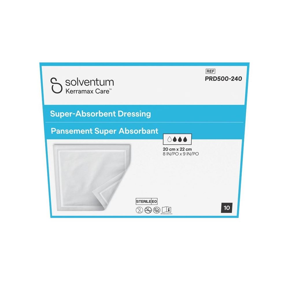 SOLVENTUM Kerramax Care pansement super absorbant