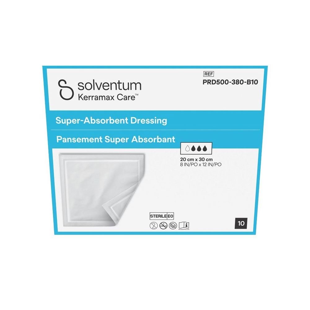 SOLVENTUM Kerramax Care Superabsorbierende Wundauflage