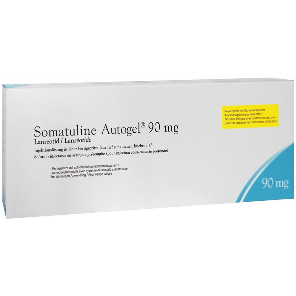 SOMATULINE AUTOGEL Inj Lös 90 mg/0.5ml Fertigspritze mit automatischem Sicherheitssystem Fertspr 1 Stk, Hauptbild