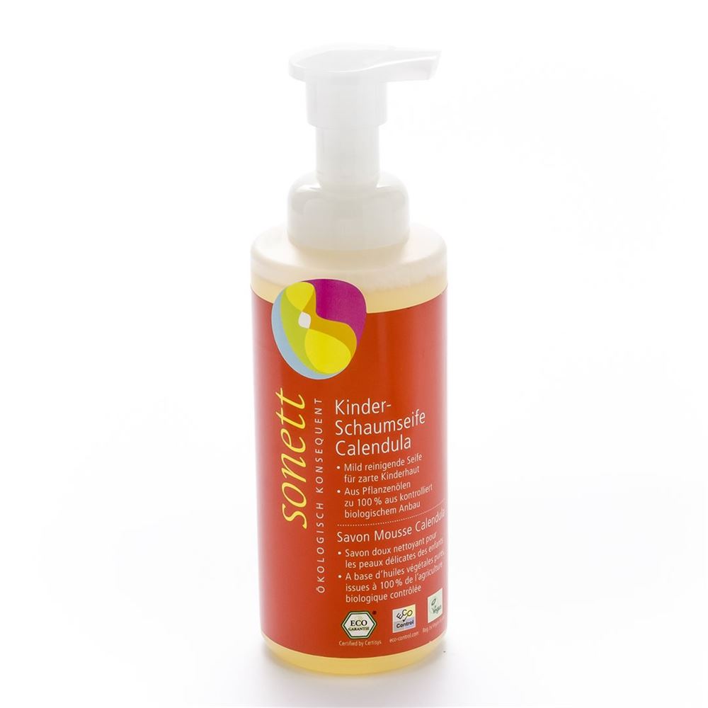 SONETT savon mousse calendula pour enfants