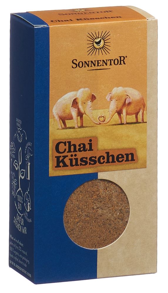 SONNENTOR Chai Küsschen Gewürzblüten, image principale