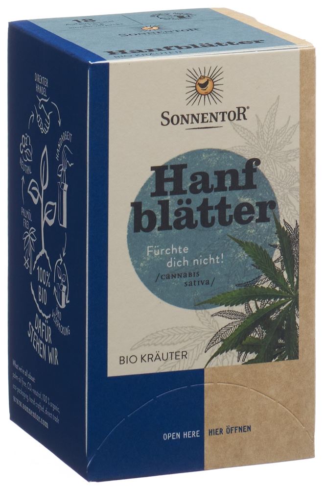 SONNENTOR feuilles de chanvre