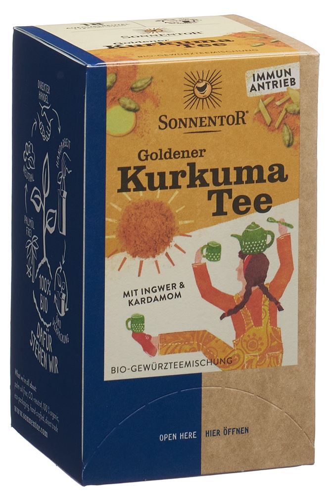 SONNENTOR goldener Kurkuma Tee