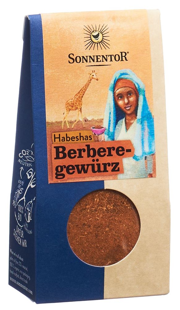 SONNENTOR Habeshas Berbere Gewürz, Hauptbild