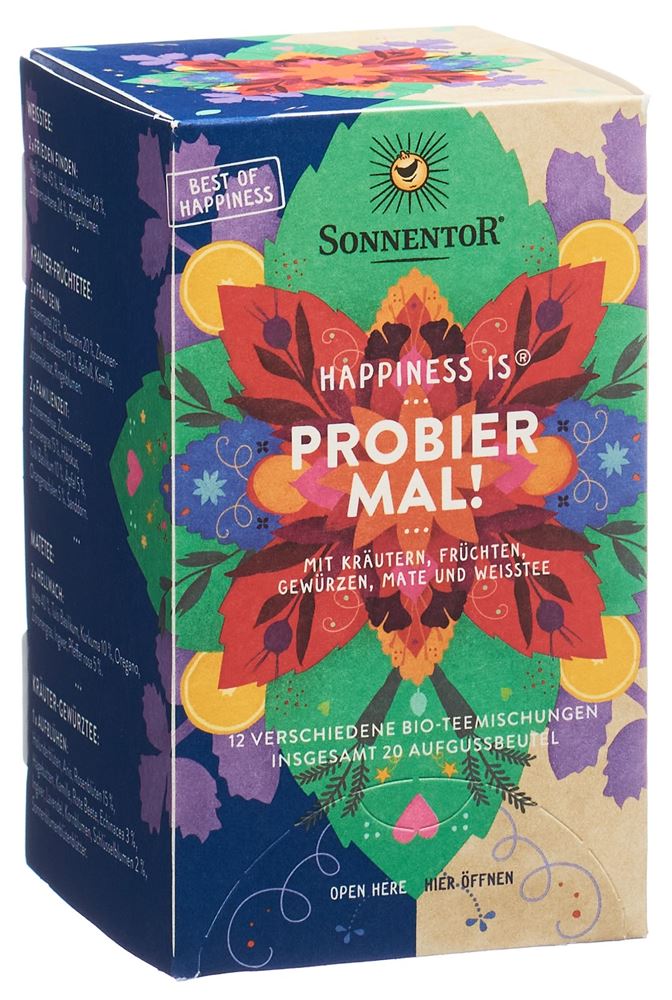 SONNENTOR Happiness is Probier mal! Tee