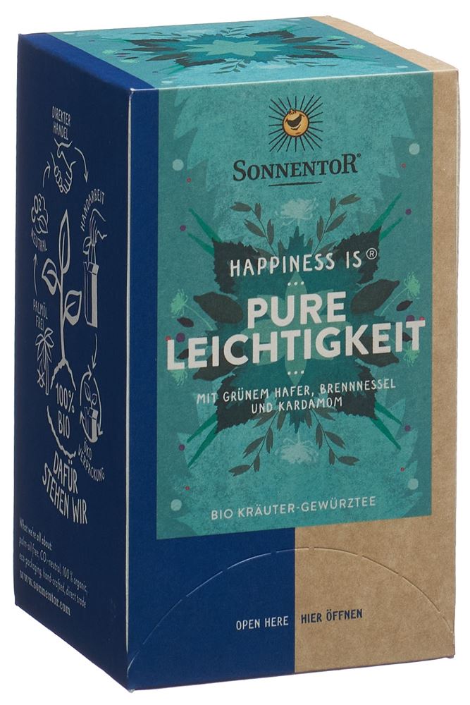 SONNENTOR Happiness is Pure Leichtigkeit Tee, image principale