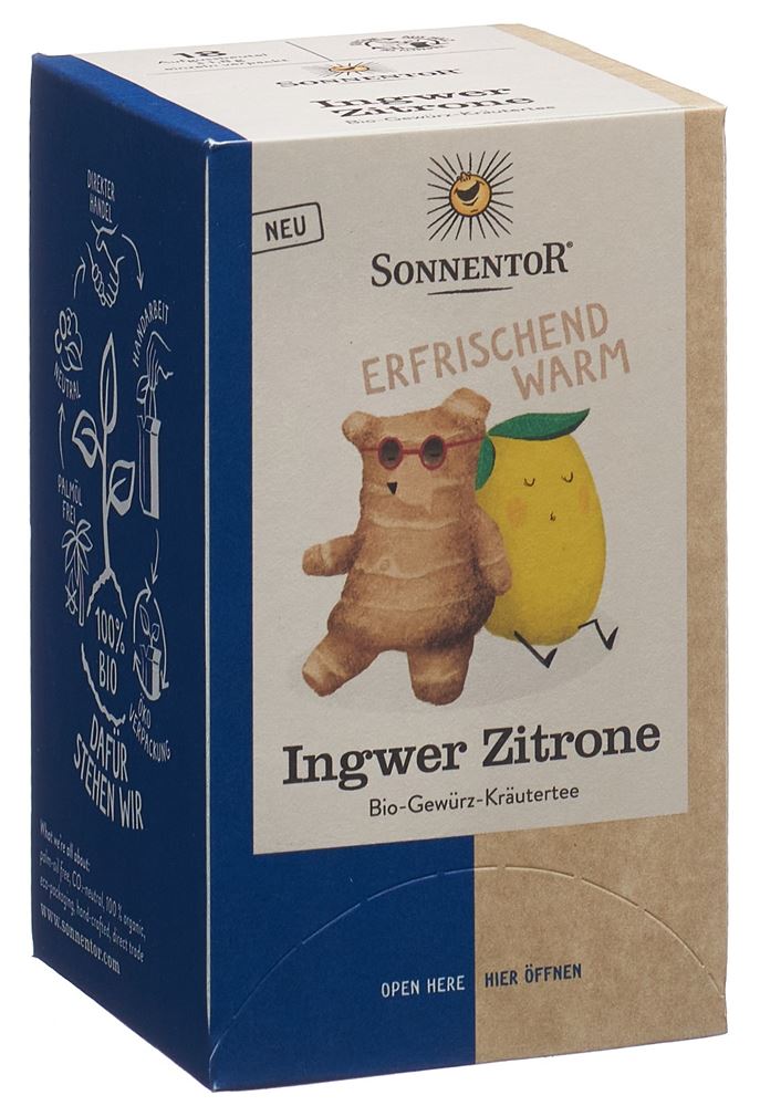 SONNENTOR Ingwer Zitronen Tee