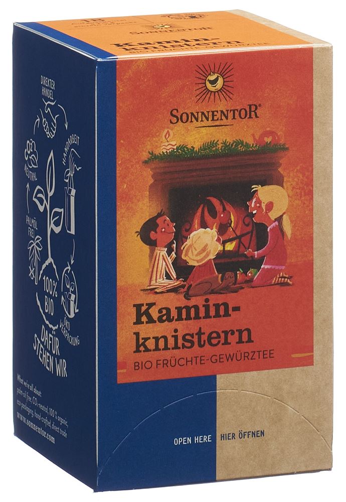 SONNENTOR Kaminknistern Tee