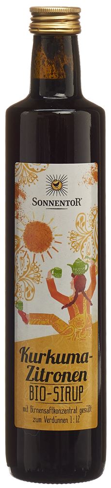 SONNENTOR Kurkuma-Zitronen Sirup, Hauptbild